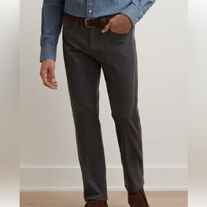 Peter Millar Charcoal Slim Jeans